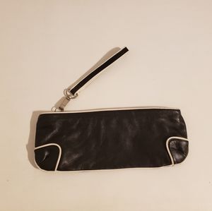 A|X Black and White Wristlet